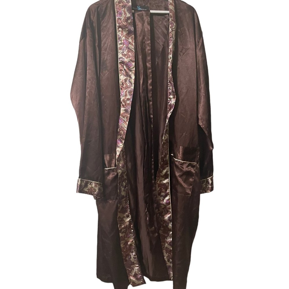 Long Satin Robe